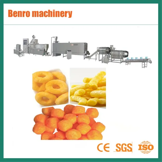 Puff Snacks Food Making Machines Corn Puff Snack Extruder Snack Food Production Line