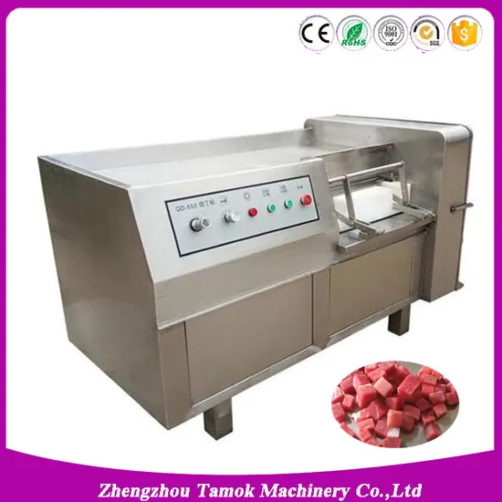 Cheese Meat Chicken Cube Cutting Machine Beef Dicer Block Cutter Frozen Meat Dicing Equipment
