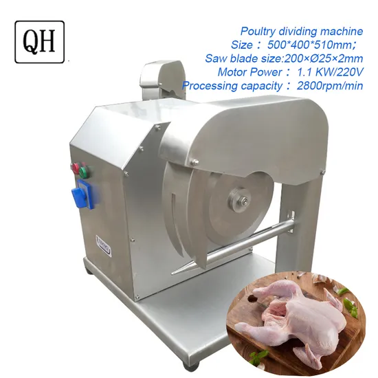Stainless Steel Electric Chicken Processing Meat Cutting Poultry/Turkey/Duck/Goose Cutter Plucker Equipment Circular Knife Slaughter Line Machine Manufacturer