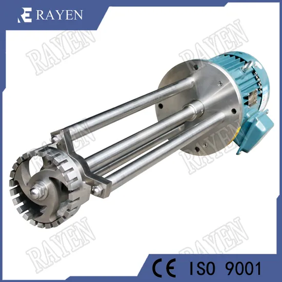 Industrial SUS304 Sanintary Vacuum Emulsifying Mixer High Shear Mixer Homogenizer Mixer