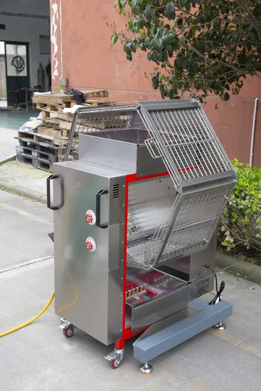 Rotary Grill Stainless Steel Pig Lamb Chicken Gas Roasting Oven for BBQ