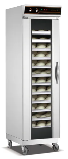 Automatic Proofer Bakery Equipment 32 Trays Dough Rack Proofer Bread Fermentation Room
