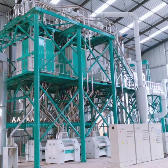 80t/D Wheat Flour Milling Machine in Ethiopia and Kenya