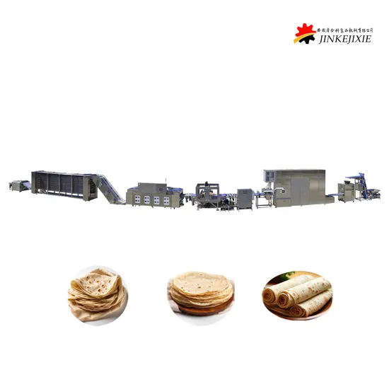 10000PCS/H Best Price Automatic Armenian Flatbread (Lavash) Baking Cooling Stacking Pressing Laminating Dough Machine Supplier Production Line