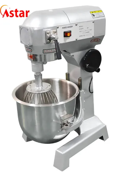 Electric Bakery Machine Industrial Bakery Equipment Stand Spiral Food Planetary Egg Cake Baking Dough Mixer for Kitchen