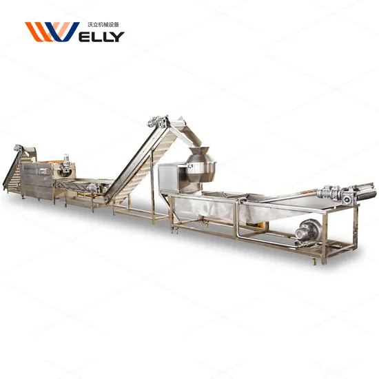 Professional Frozen French Fries Production Line Potato Chips Production Line Price