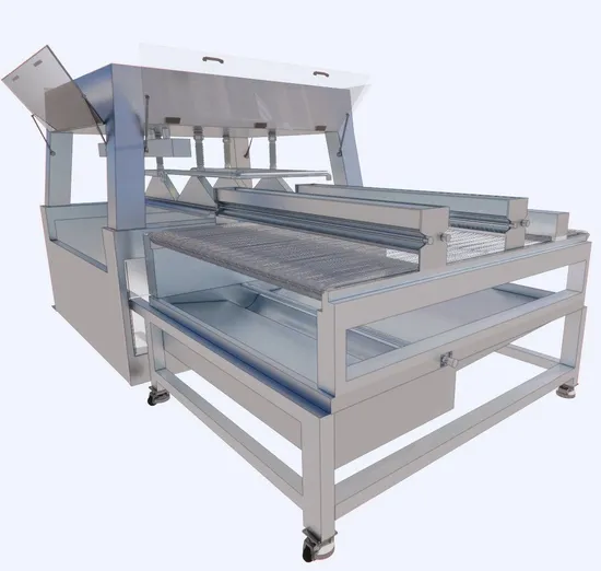 Popular in Europe and Easy Operate and Customized Chocolate Enrobing Machine