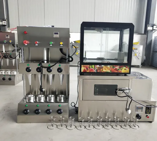 Factory Price Easy Operate Cone Pizza Snack Machine