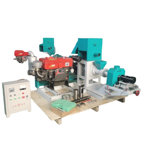 High Productivity Pet Food Extruder Floating Fish Feed Pellet Machine