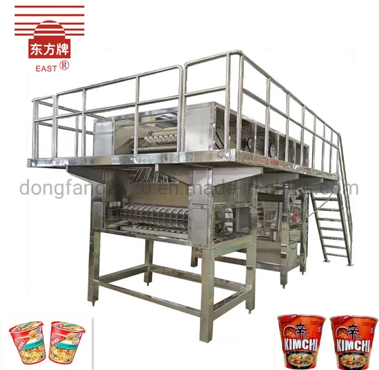 80g Fried Cup Instant Noodles Production Line Factory/ Fried Instant Noodles Making Machine Manufacturer