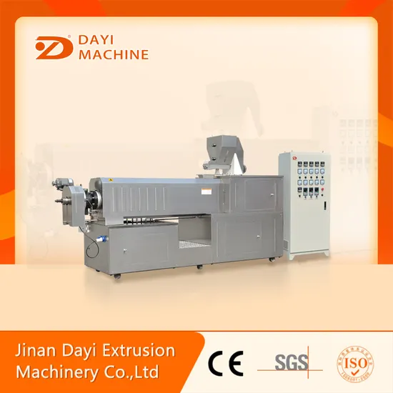 Jinan Dayi Single Screw 2D 3D Pellet Food Making Machine High Yield Fully Automatic Fried Snacks Production Machinery