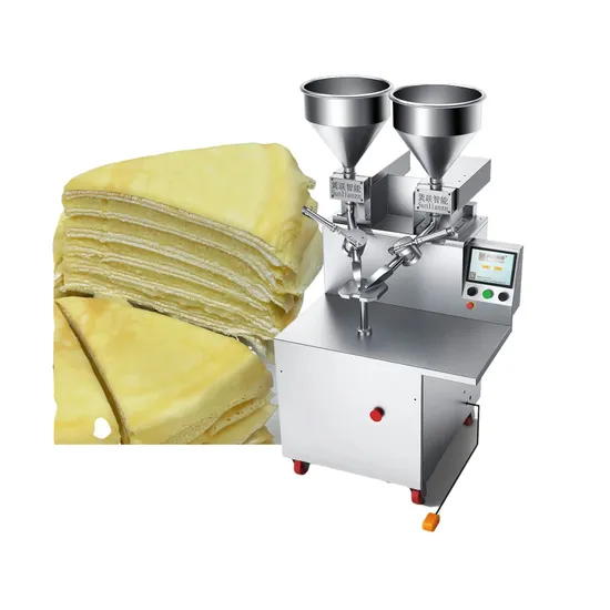 Factory Automatic Icing Birthday Layer Cake Processing Making Decorating Cake Machine