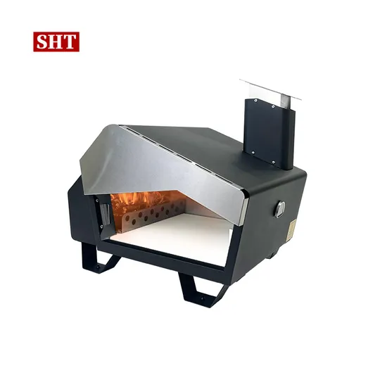 Wood Pellet Countertop Pizza Maker Portable Stainless Steel Gas Pizza Oven on Sale