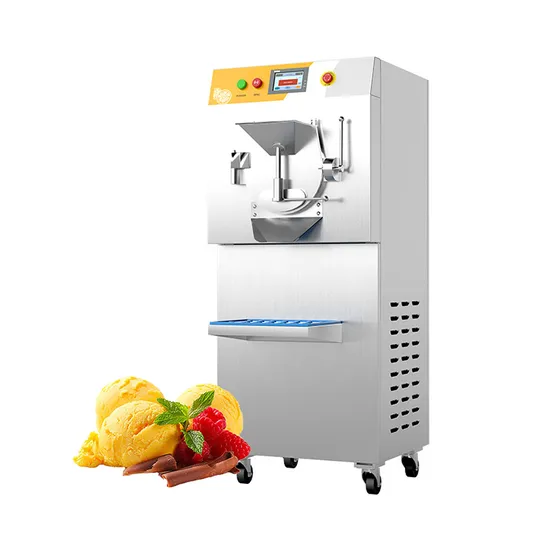 Commercial Vertical 10 LTR Italian Cheapest Price Gelato Machine Hard Serve Milk Fresh Ice Cream Maker Fresh Batch Freezer Frigomat Gelato Duro Making Machine