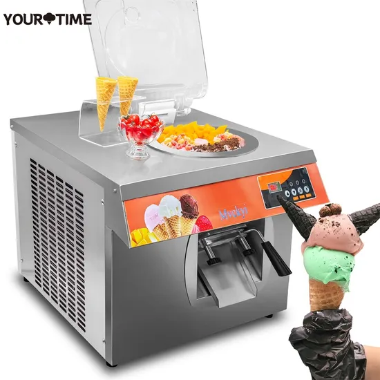 32L/H Countertop Gelato Hard Ice Cream Making Machine Pastry Italian Water Ice Batch Freezer Snack Equipment for Wedding Party Event