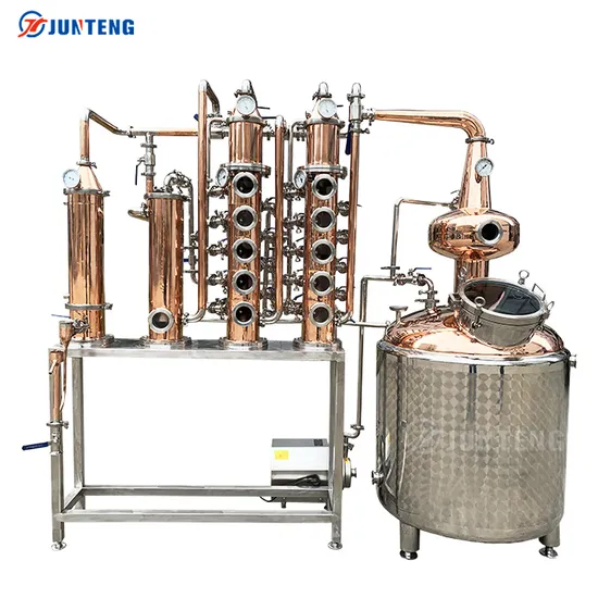 Multifunctional Alcohol Distiller Vodka Gin Whiskey Rum Beer Making Distillery Equipment