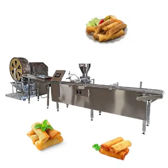 Automatic Lumpia Making Machine Spring Roll Machine Spring Roll Production Line
