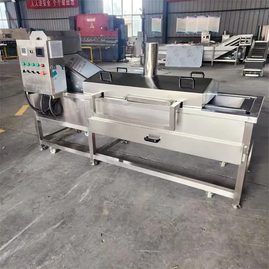 Multifunctional Continuous Frying Machine Electric Potato Chips Chicken Gas Fryer Machine Made by Stainless Steel