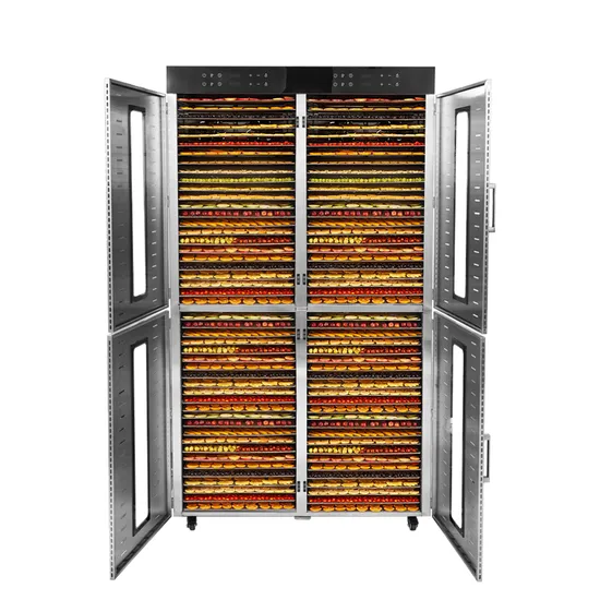 80 Layer 4 Compartment Industrial Commercial Electric Food Dehydrator Machine Vegetable Fruit Dryer
