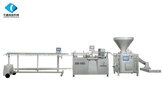 High Speed Automatic Sausage Twist Machinery, Length Adjusted