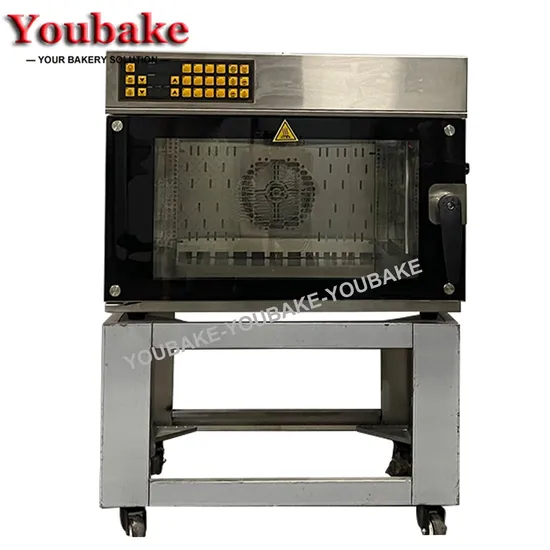 Longterm Stainless Steel Commercial Hot Air Four Trays Electric Convection Oven for Bakery Shop