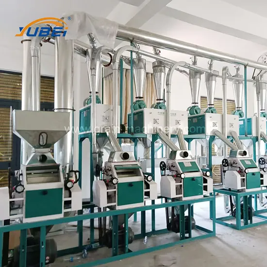 30 50 80 Tons Per Day Wheat Flour Mill Automatic Cheap Price Complete Wheat Milling Machine Durum Wheat Flour Roller Mill Milling Making Machine