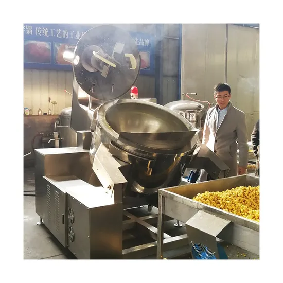 Industrial Caramel Popcorn Machine Electric Popcorn Machine High Productivity Popcorn Machine