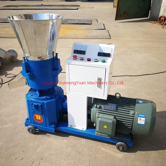 Kl Series Animal Poultry Flat Die Type Pellet Mill Pelleting Machine