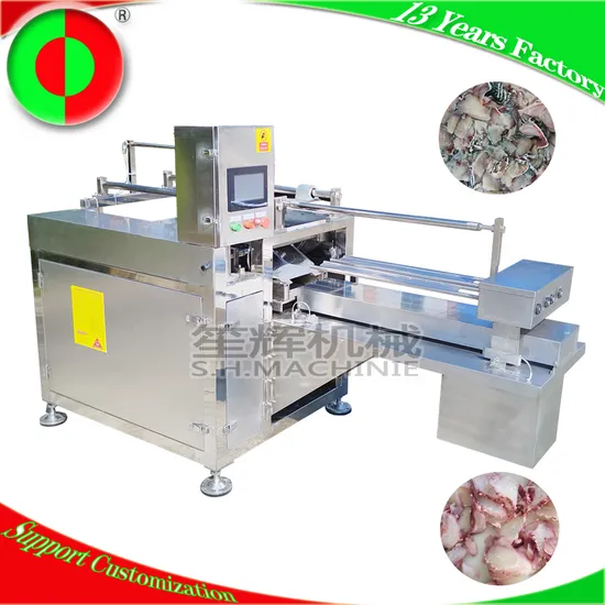 Large Oblique Factory Price Fish Filleting Cutting Machine Meat Slicer Octopus Slicing Equipment Fish Meat Cutter