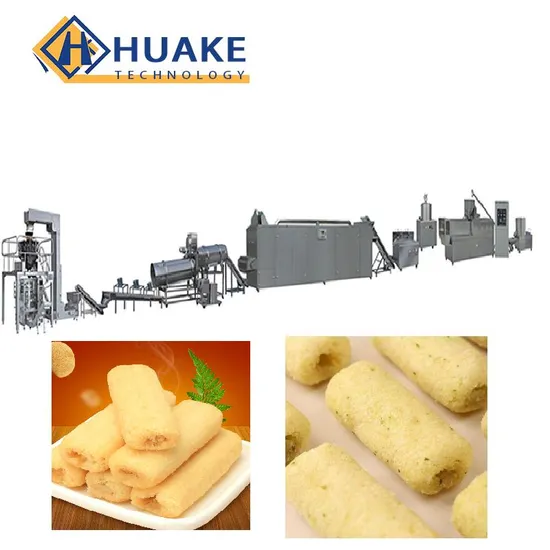 Automatic Small Maker Making Machine Puff Snack Filling Machine