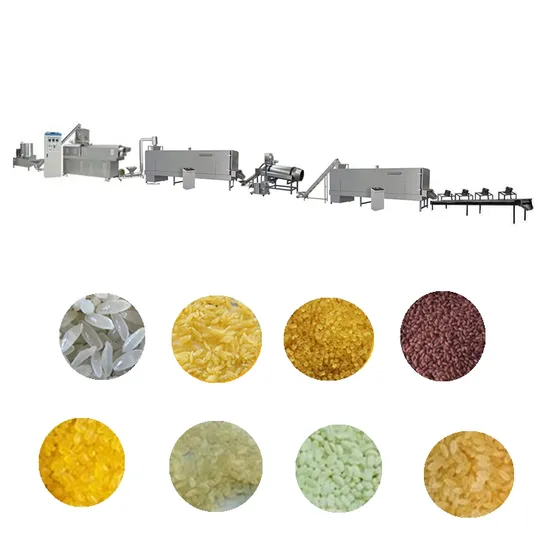 Hot Selling Artificial Nutritional Rice Processing Line Industrial Nutritional Fortified Artificial Rice Making Machine