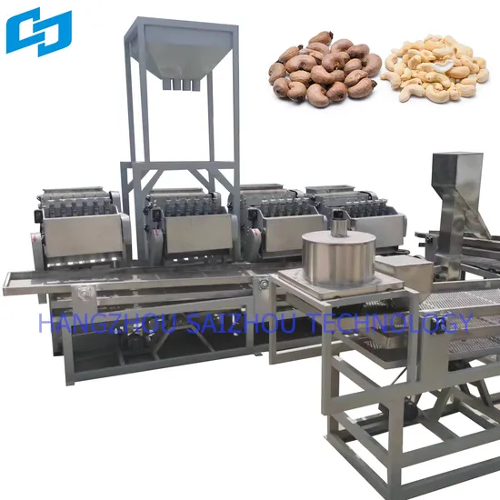 10t/Day Cashew Nut Peeling Machine Production Line