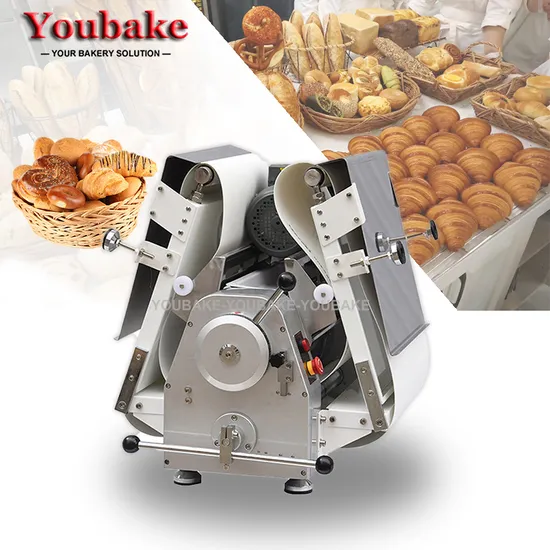 Professional Electric Folding Table Top Dough Sheeter Machine for Pressing Dough