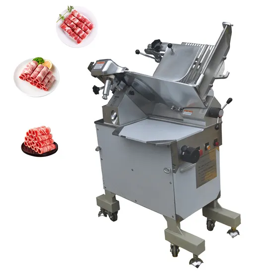 Frozen Meat Sausage Bacon Slices Cutter Machine Beef Rolls Slicer Machine