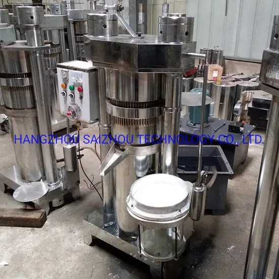 Factory Supply 50kg/H Avocado Walnut Hydraulic Oil Press Machine with Filter