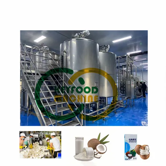Small Scale Coconut Milk Processing Machine with CE Made in China