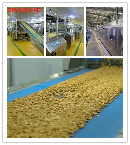 Soft and Hard Biscuit Production Line with 1500kg/H Capacity