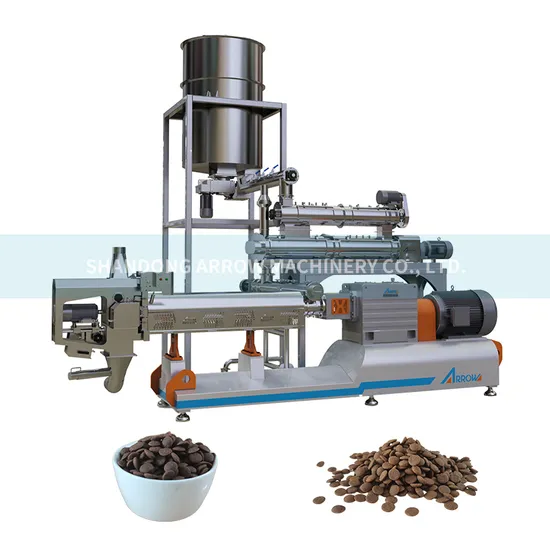 Factory Selling Full Production Line Automatic Animal Pet Food Making Machine