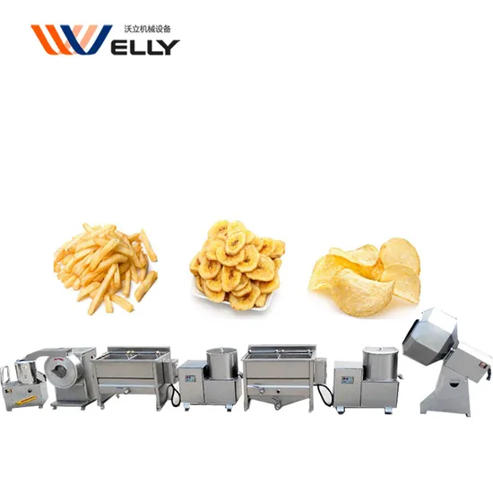 Semi Automatic Potato Banana Chips Processing Production Line Machine Manufacturers