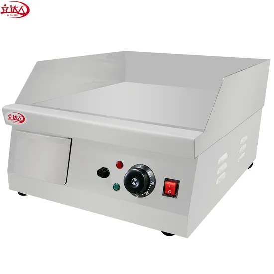 Commercial Electric Double Thermostat Restaurant Induction Griddle with Flat Top