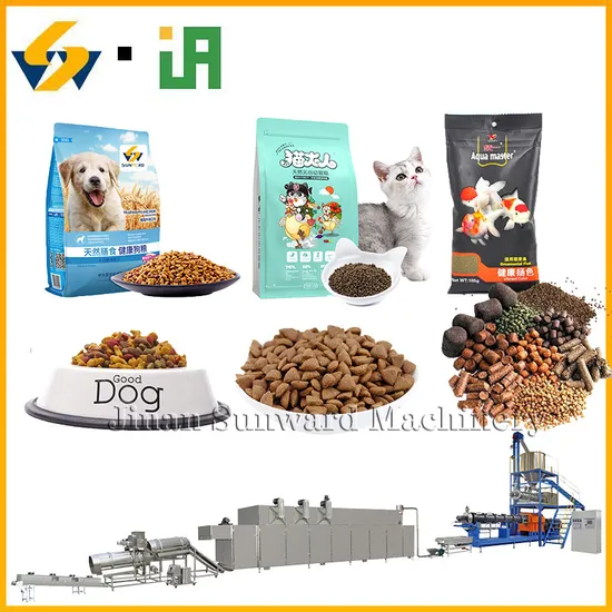 Source Factory High-Quality Best Price Pet Food Production Line Dog Cat Food Manufacturing Unit Plant Equipment Aquatic Fish Shrimp Feed Making Extruder Machine