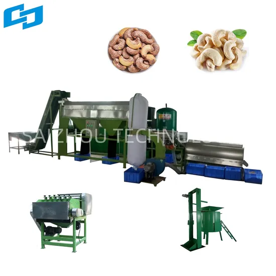 10t Per Day Turnkey Project Solution for Cashew Nut Sheller Production Line