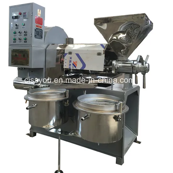 Automatic Screw Seed Peanut Sesame Press Oil Extractor Extracting Oil Press Machine