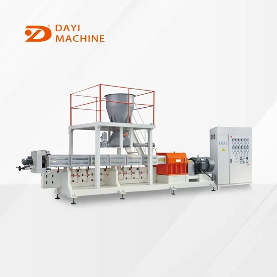 Hot Sale Breakfast Cereal Corn Flakes Food Equipment Factory Price Double Screw Extruder Fully Automatic High Yield Food Machine