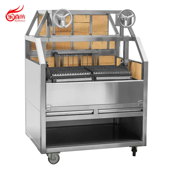 Height Adjustable Santa Maria Grill Charcoal Oven Classic Argentina BBQ Grill for Sale (CG-3M)
