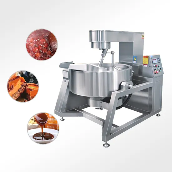 TCA CE Certified High Quality Popcorn Pressure Jacketed Cooking Kettle Industrial Jacketed Kettle Machine