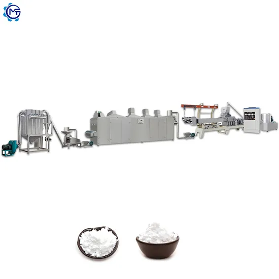 Manufacturing Pregelatinized Extrusion Making Equipment Modified Corn Starch Machine
