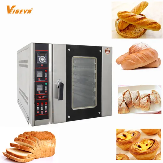 Vigevr Commercial Bakery Equipment Convection Baking Oven Machine with Steam Function
