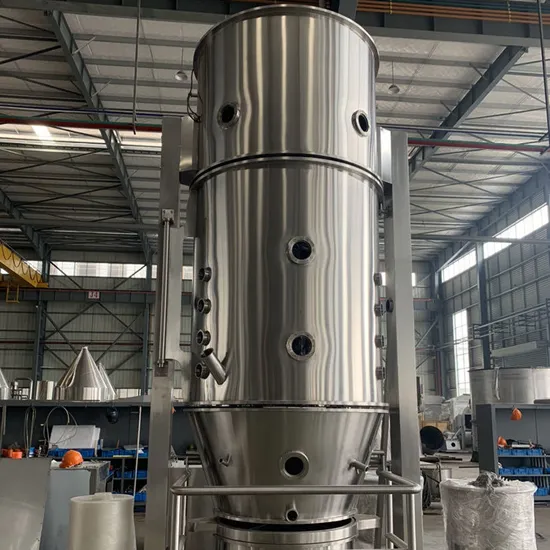 High Reliability Fluidizing/ Food / Pharmaceutical Drying Machine/ Wet Drink/ Mixing/Spray/ Oscillating/Dryer/ Extruder/Rapid Mix Fluid Bed Granulator