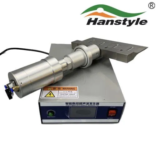 High Power High Amplitude Fast Speed 20kHz Ultrasonic Titanium Alloy Food Cutter for Automatic Production Line